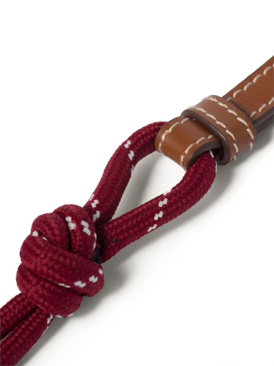 Wrap-around leather bracelet-MIU MIU-Verso