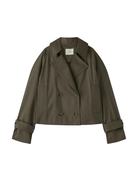 Zago Cotton Short Trench Coat Zago Cotton Short Trench Coat