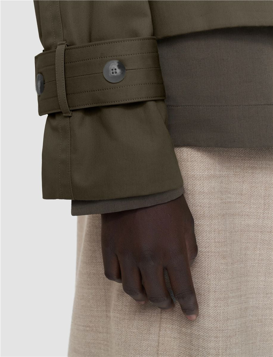 Zago cotton trench jacket-JOSEPH-Verso