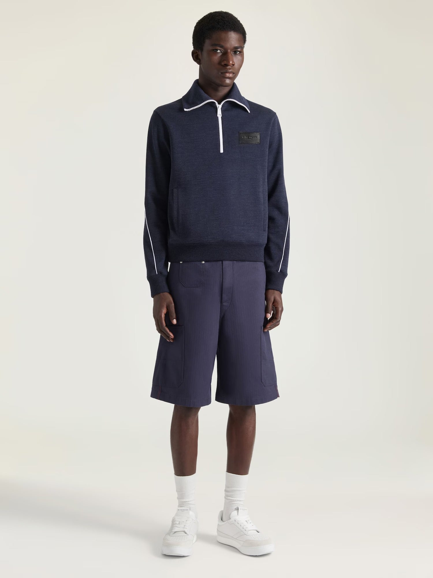 Zip Detail Sweater-GIVENCHY-Verso