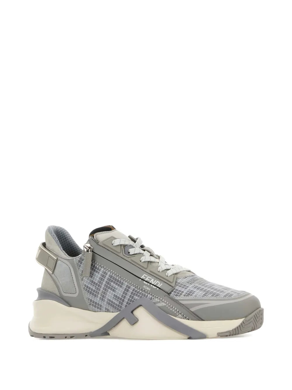 Zip-fastening sneakers-FENDI-Verso