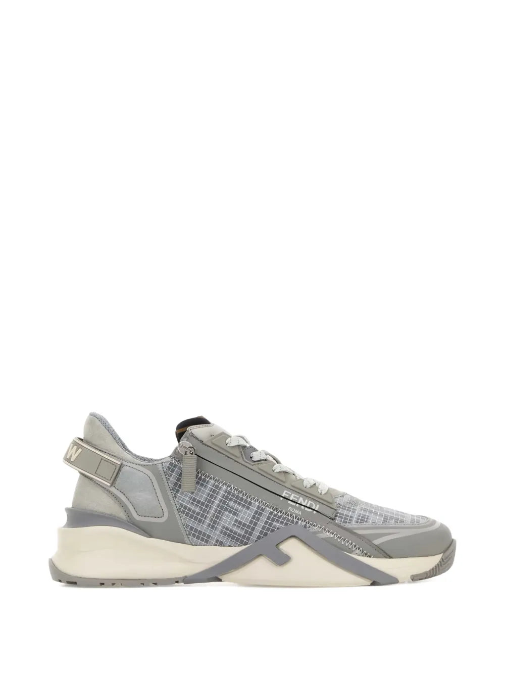 Zip-fastening sneakers-FENDI-305268-5-Verso