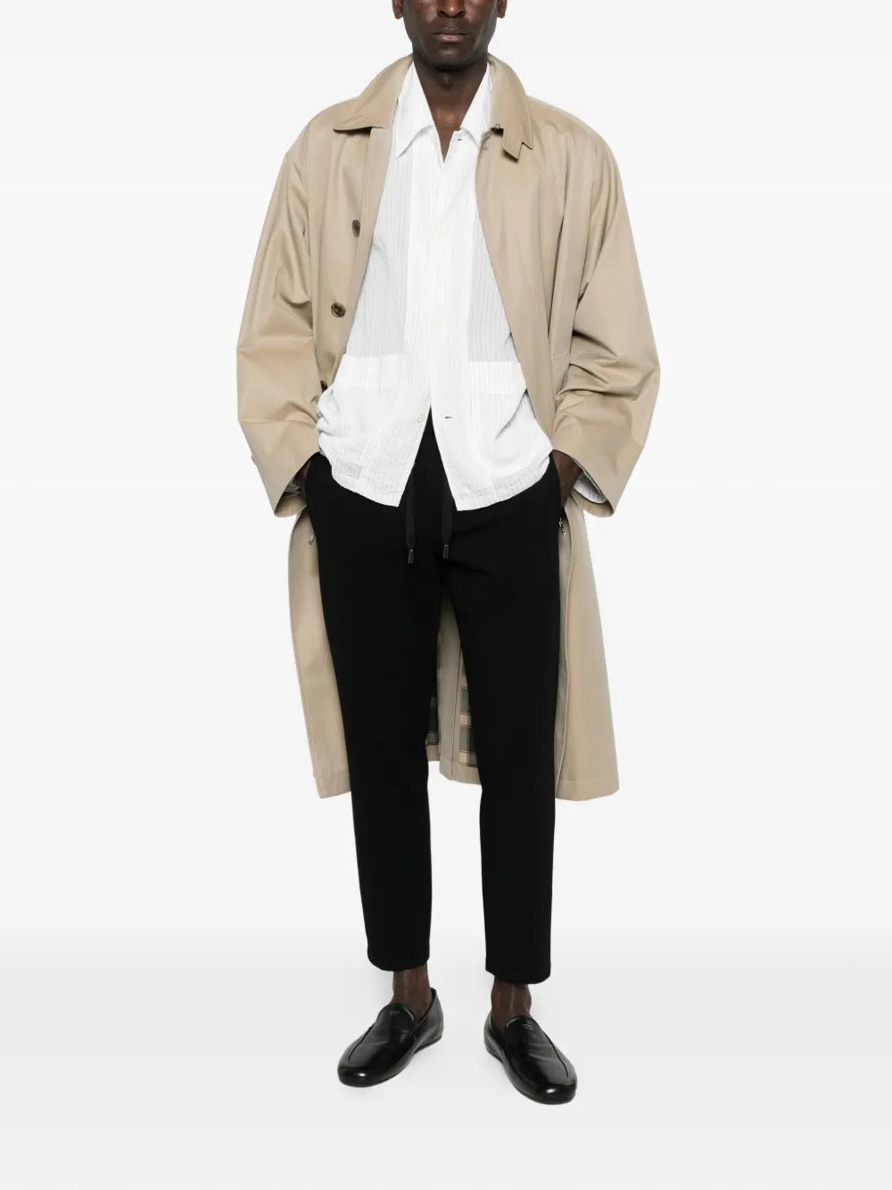 Zip Fastening Trousers-DOLCE&GABBANA-Verso