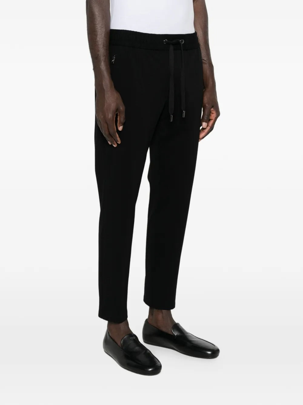 Zip Fastening Trousers-DOLCE&GABBANA-Verso