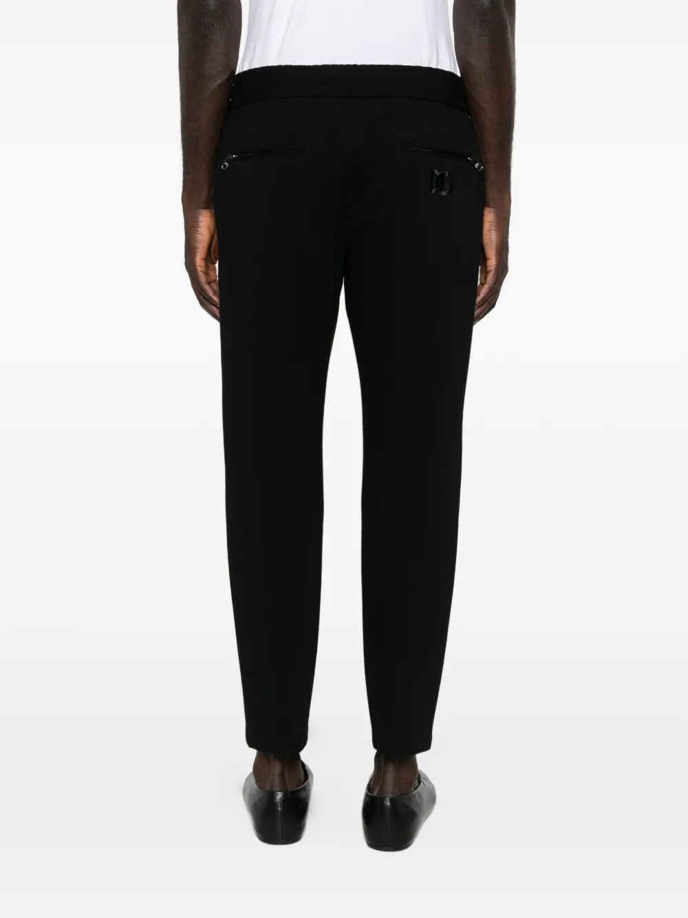 Zip Fastening Trousers-DOLCE&GABBANA-Verso