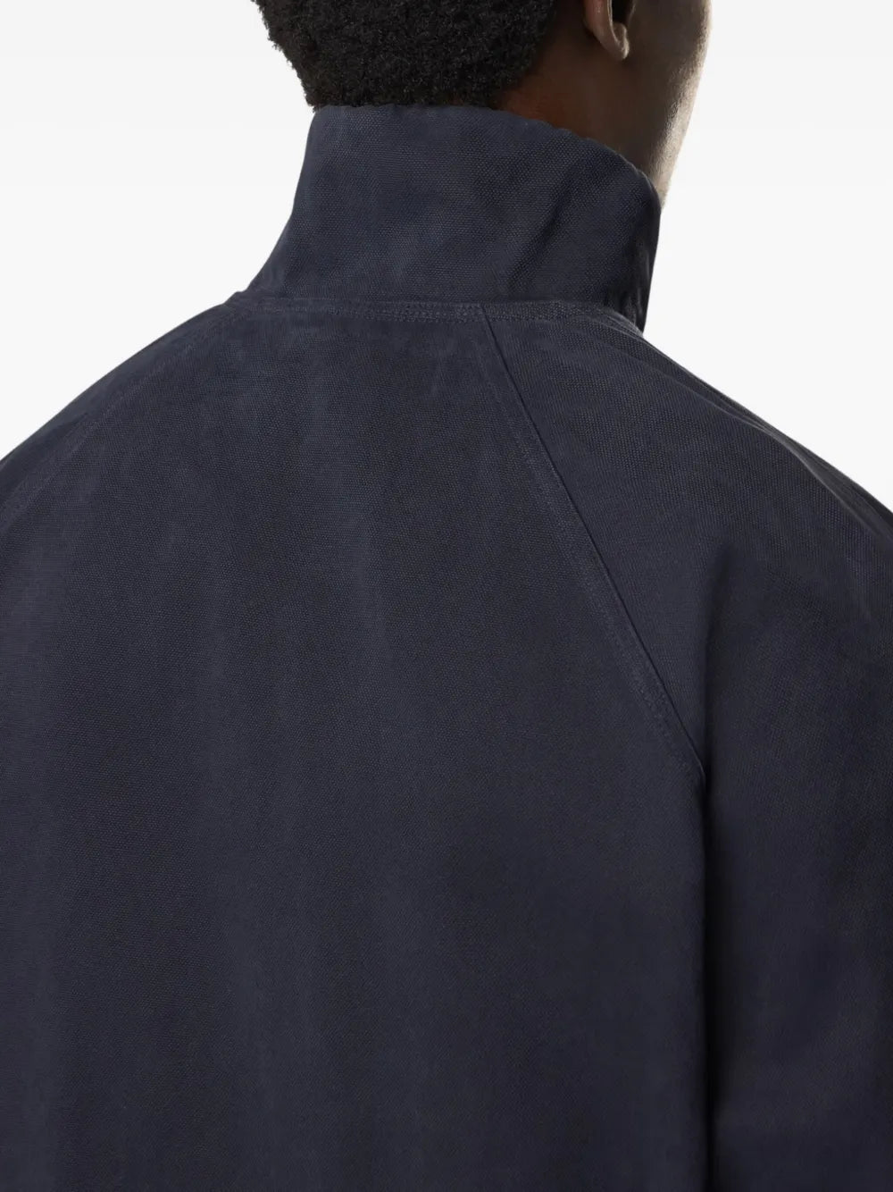 Zip-fastening welt-pockets sweatshirt-STONE ISLAND-Verso