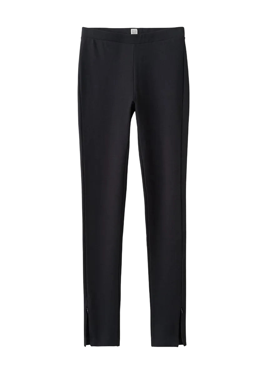 Zip leggings black