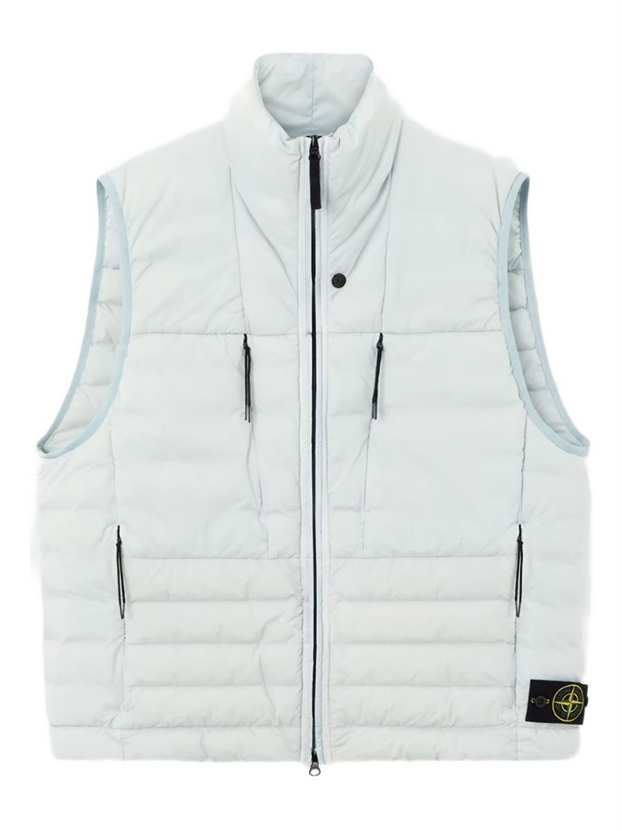 Zip padded gilet-STONE ISLAND-Verso