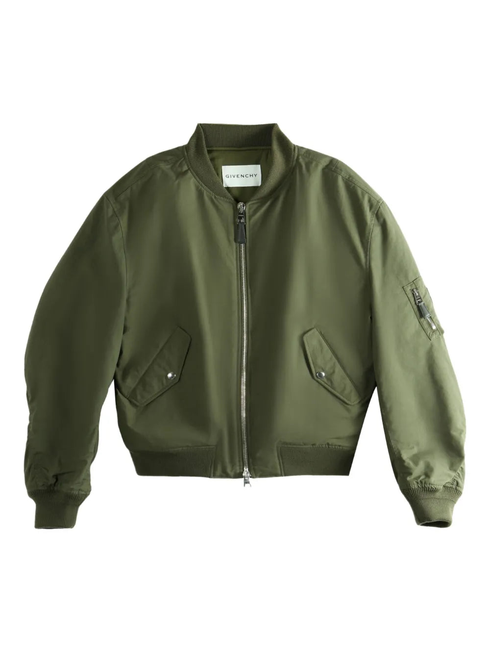 Zip Pocket Cotton Jacket-GIVENCHY-Verso
