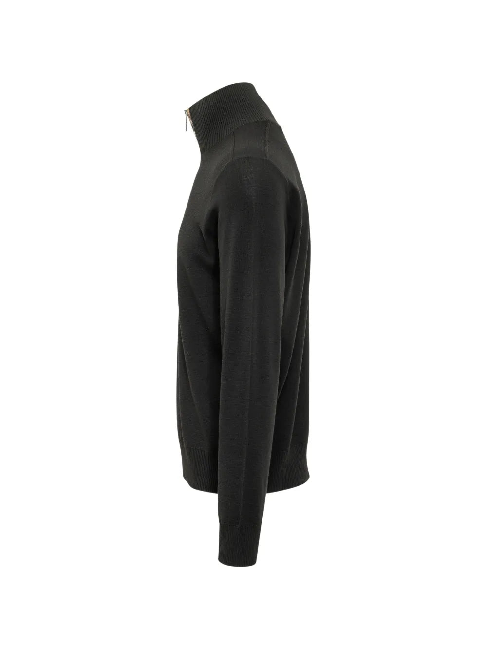 Zip-up argyle sweater-BURBERRY-Verso