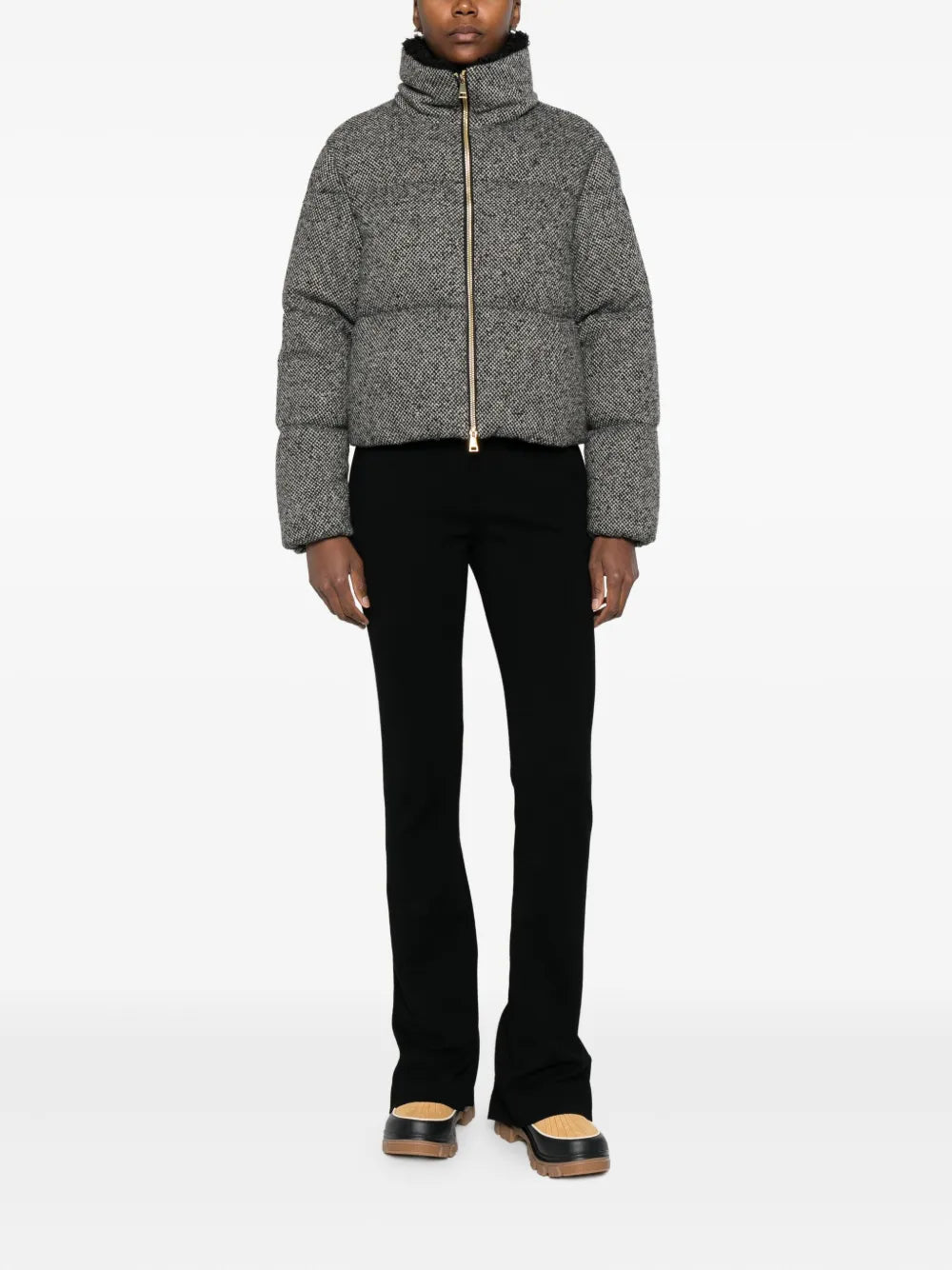 Zip-up bomber jacket-MONCLER-Verso