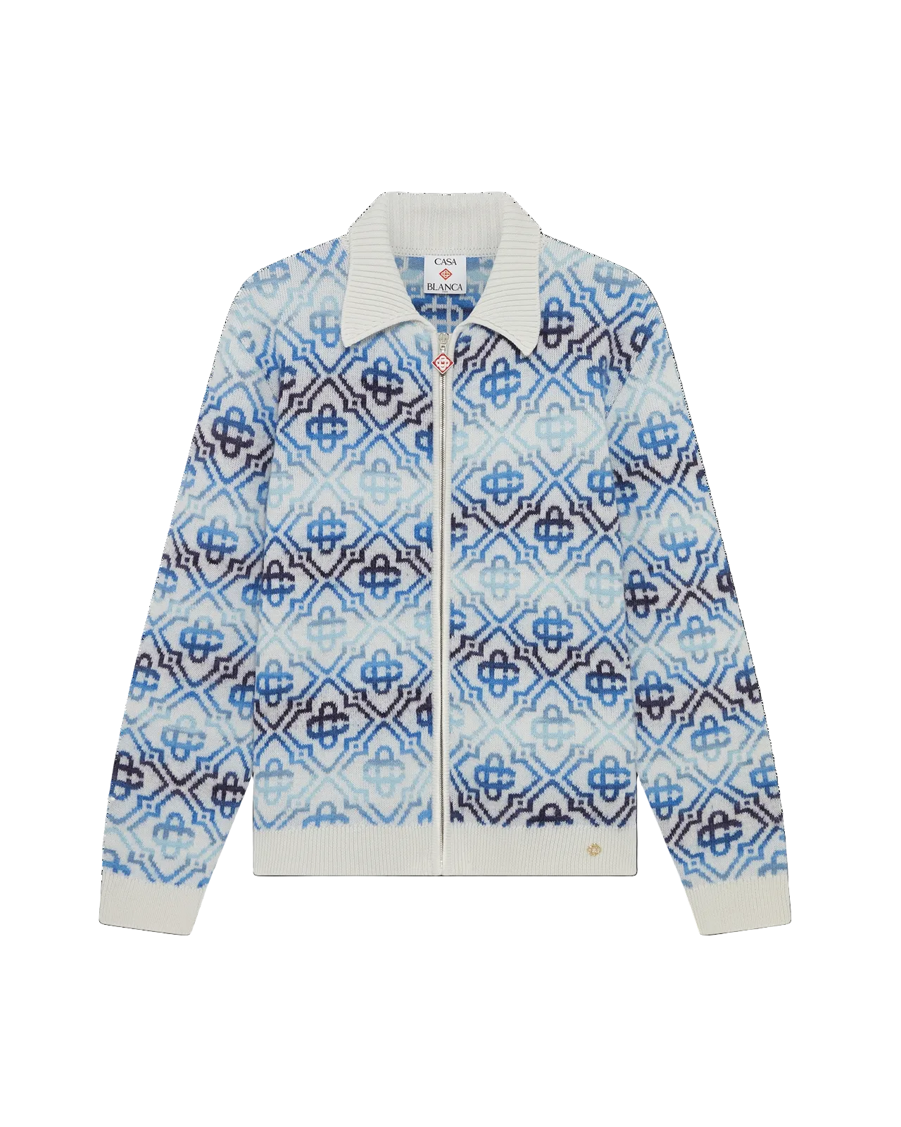 Zip-up Cardigan-CASABLANCA-Verso