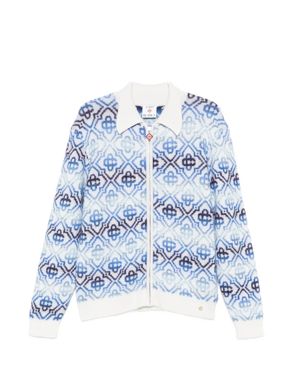 Zip-up cardigan-CASABLANCA-Verso