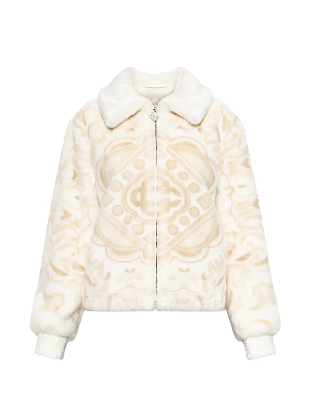 Zip-up faux-fur jacket-CASABLANCA-315840-S-Verso