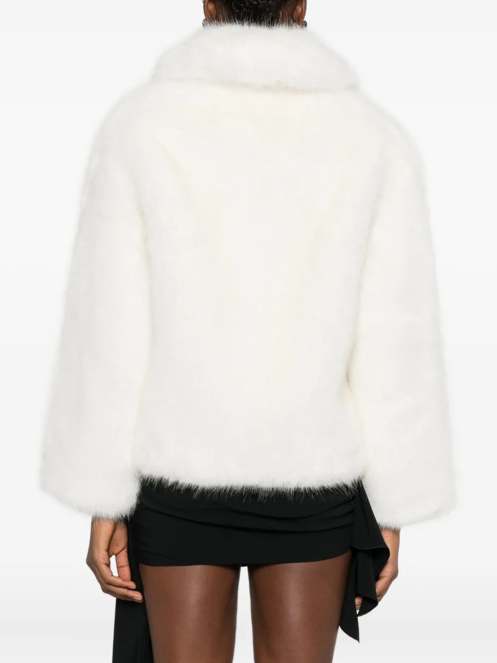Zip-up Faux-fur Jacket-CASABLANCA-Verso