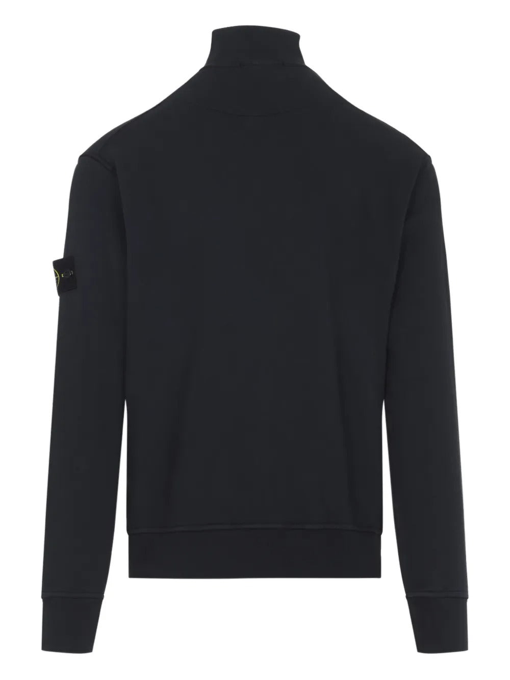 Zip-up High-neck Sweater-STONE ISLAND-Verso