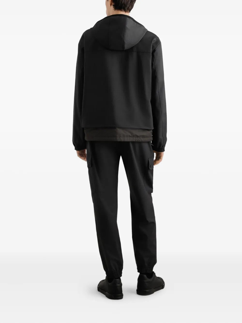 Zip-up Hooded Jacket-DOLCE & GABBANA-Verso