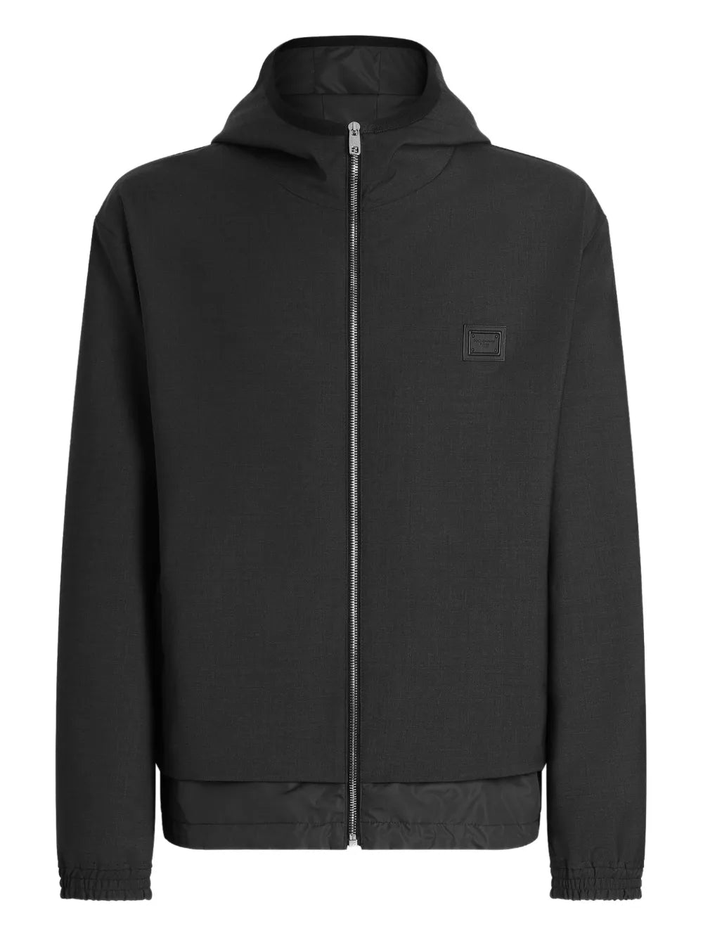 Zip-up Hooded Jacket-DOLCE & GABBANA-Verso