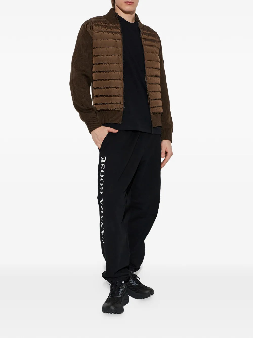 Zip-up padded jacket-CANADA GOOSE-Verso