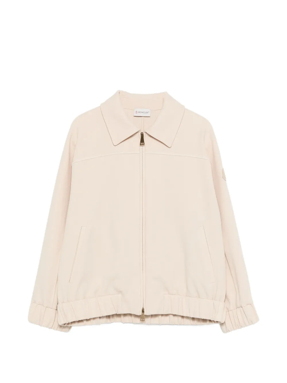 Zip-up tonal-logo bomber jacket-MONCLER-Verso
