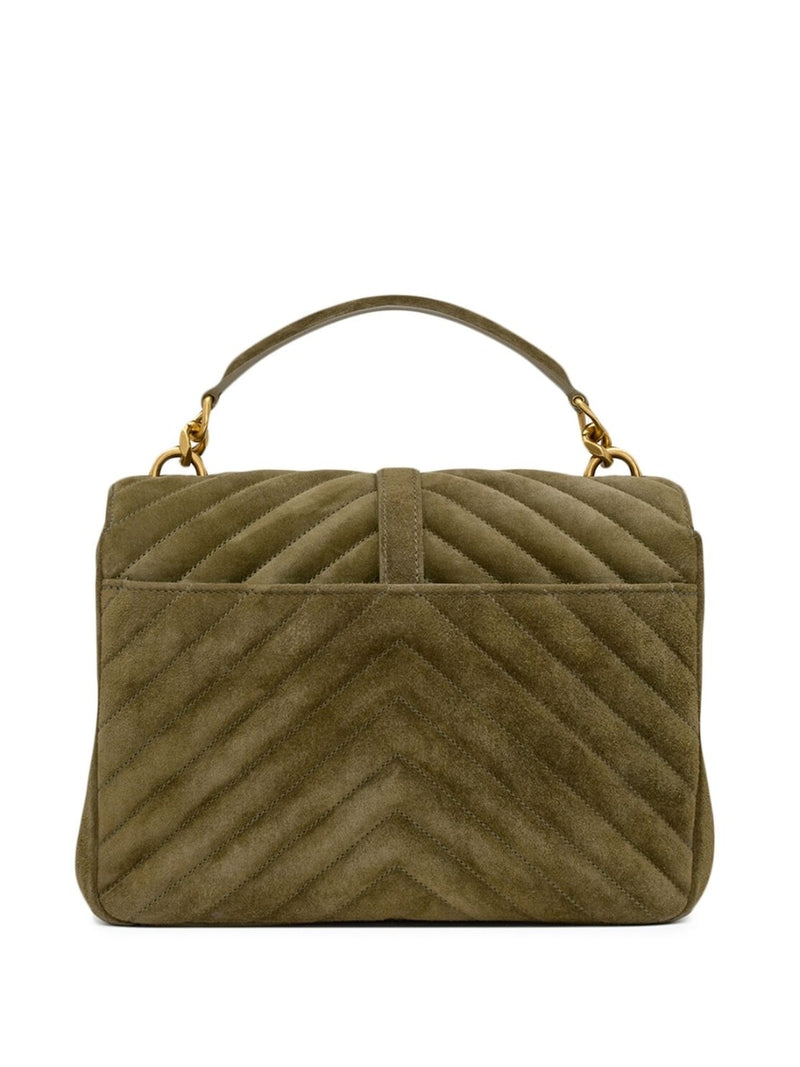 COLLEGE QUILTED SHOULDER BAG
