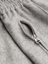 HIGH-WAIST TAPERED TRACK TROUSERS