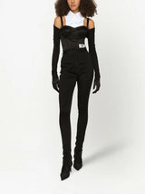 KIM DOLCE&AMP;GABBANA HIGH WAISTED SKINNY-FIT TROUSERS