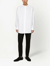 COLLARLESS LONG SHIRT
