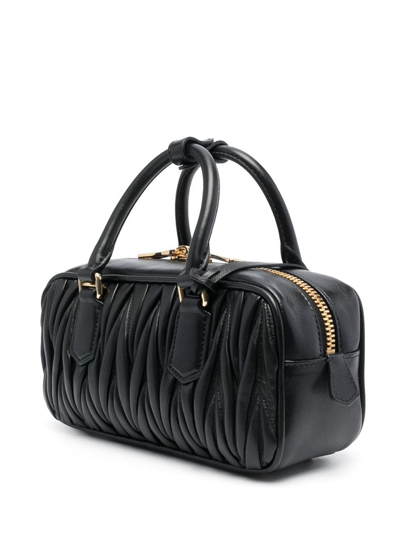 ARCADIE MATELASSÉ LEATHER BAG