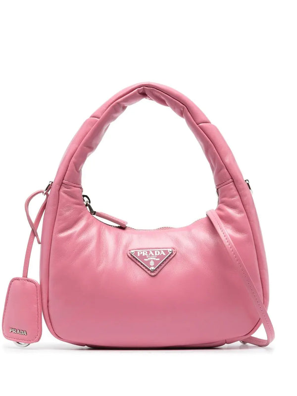 MINI PADDED LEATHER SHOULDER BAG