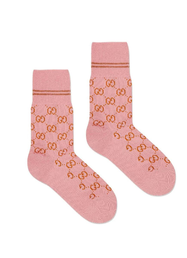 GG SUPREME-PRINT ANKLE SOCKS