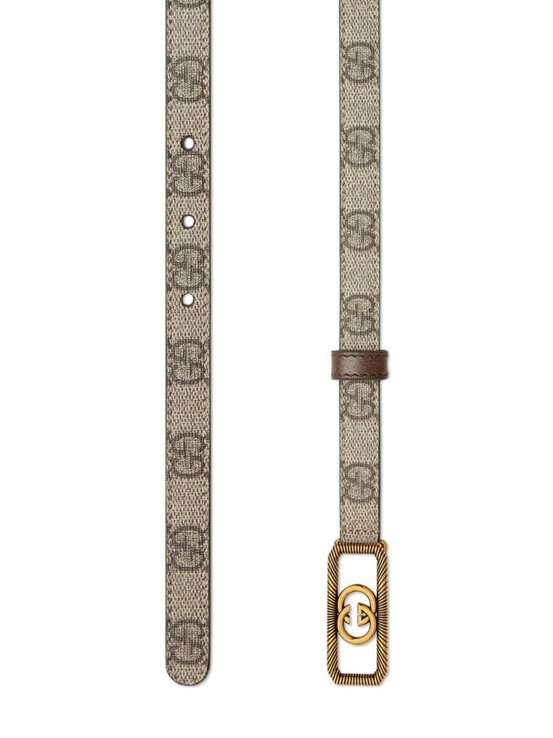 INTERLOCKING G-BUCKLE THIN BELT