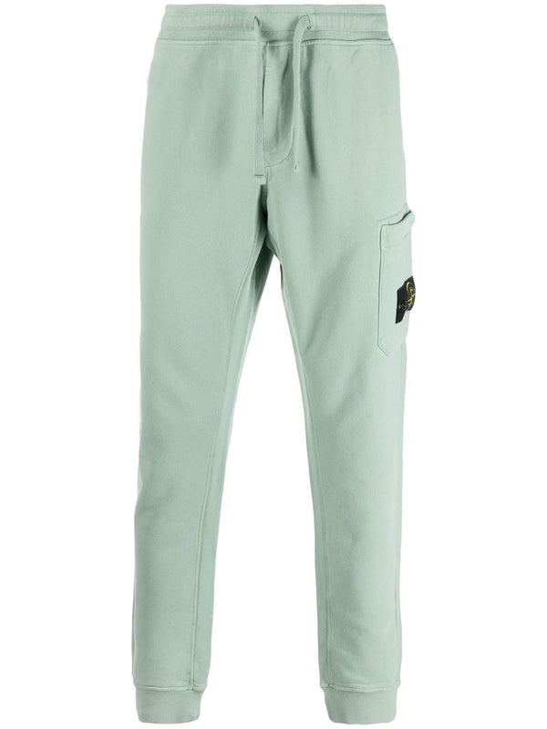 TAPERED FLEECE TRACK TROUSERS