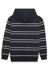 STRIPED COTTON HOODIE
