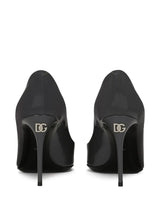 KIM DOLCE&AMP;GABBANA POINTED-TOE PATENT LEATHER PUMPS