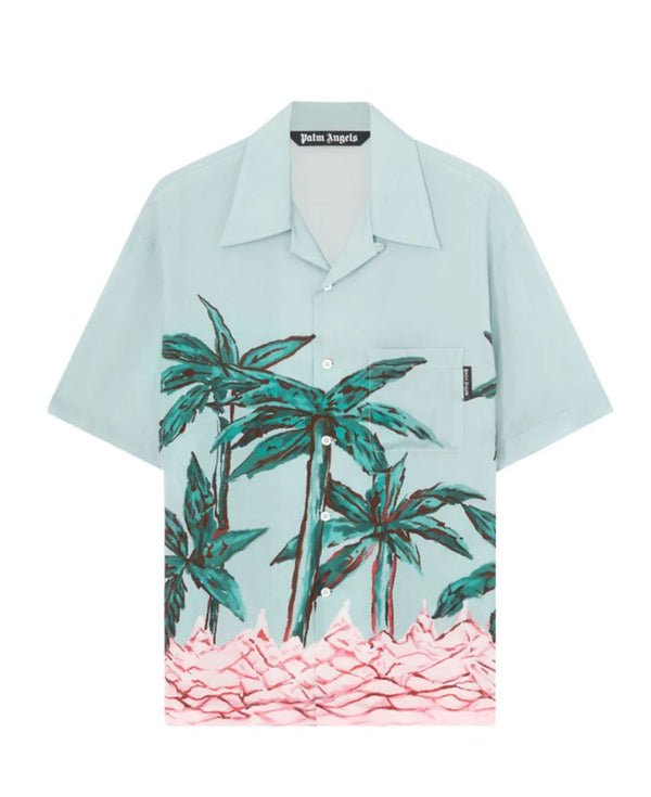 PALMS ROW BUTTON-UP BOWLING SHIRT