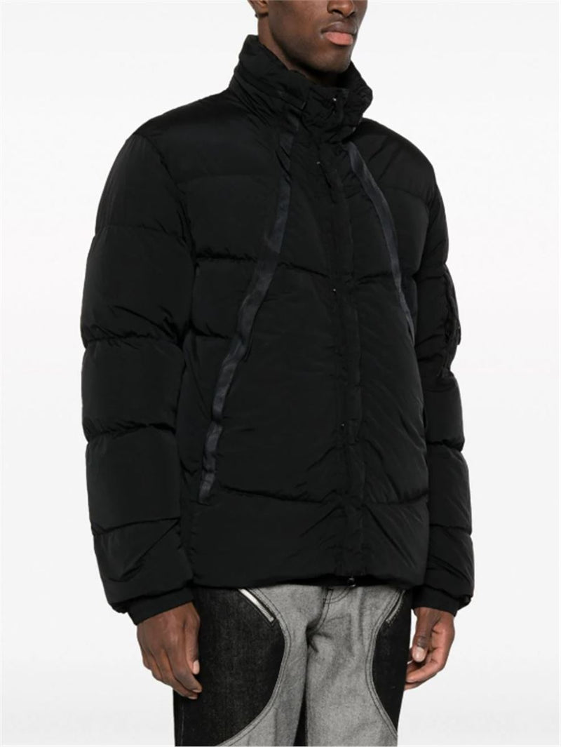 LENS-DETAIL PADDED JACKET