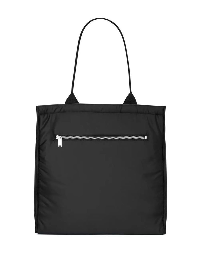 LOGO-PATCH TOTE BAG