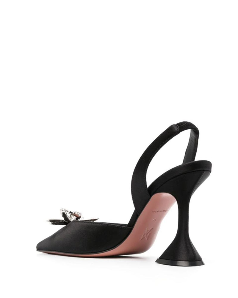 ROSIE 95MM CRYSTAL-EMBELLISHED PUMPS