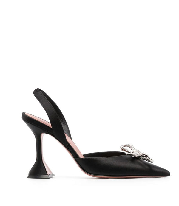 ROSIE 95MM CRYSTAL-EMBELLISHED PUMPS