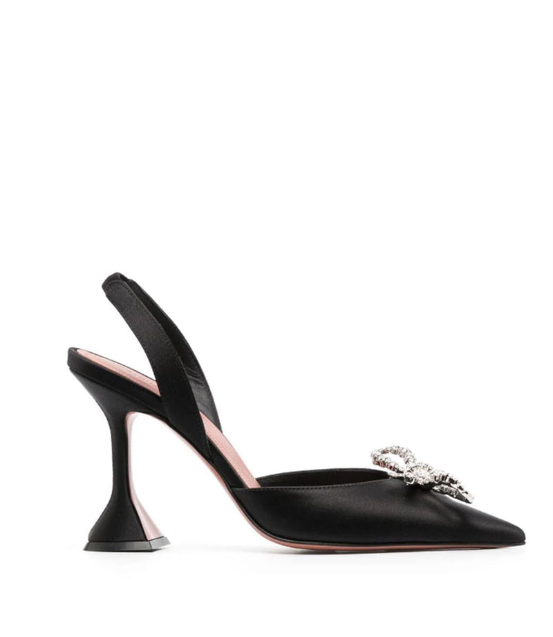 ROSIE 95MM CRYSTAL-EMBELLISHED PUMPS