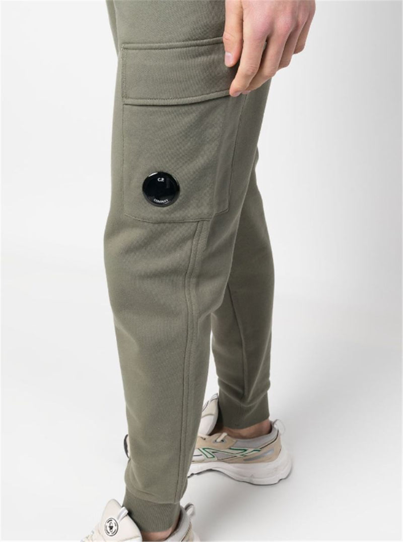 LOGO-PATCH TRACK PANTS