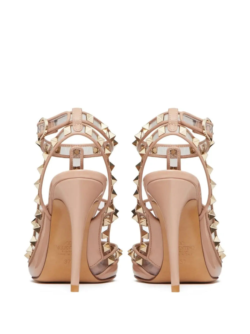 ROCKSTUD ANKLE-STRAP PUMPS