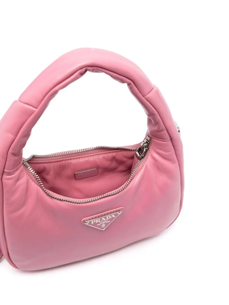 MINI PADDED LEATHER SHOULDER BAG