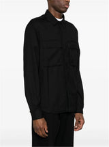 LENS-DETAIL BUTTON-UP SHIRT