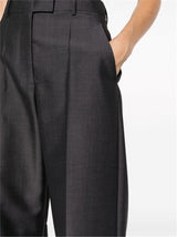 CREPE COUTURE TAILORED TROUSERS