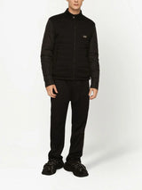 LOGO-PLAQUE ZIP-UP JACKET