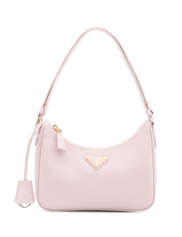 Prada - Women's Padded Nappa-Re-edition 2005 Shoulder Bag - Pink - Leather