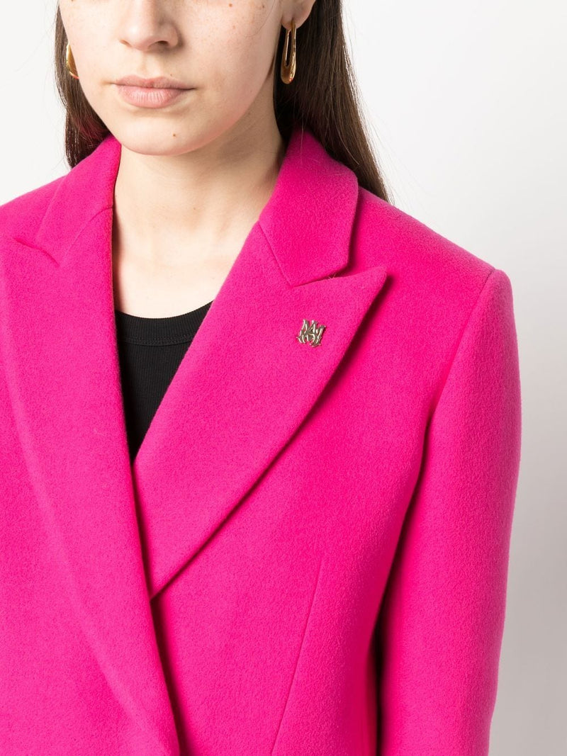 BROOCH SINGLE-BREASTED COAT