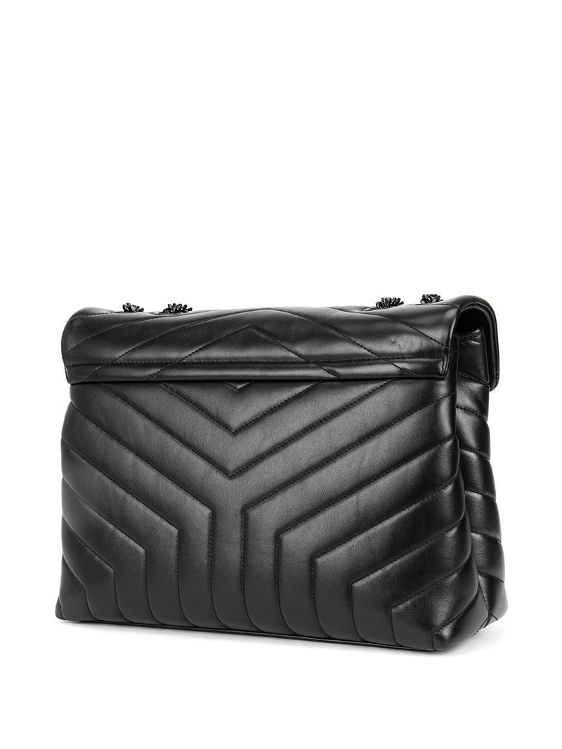 LOULOU TAS MET MONOGRAM